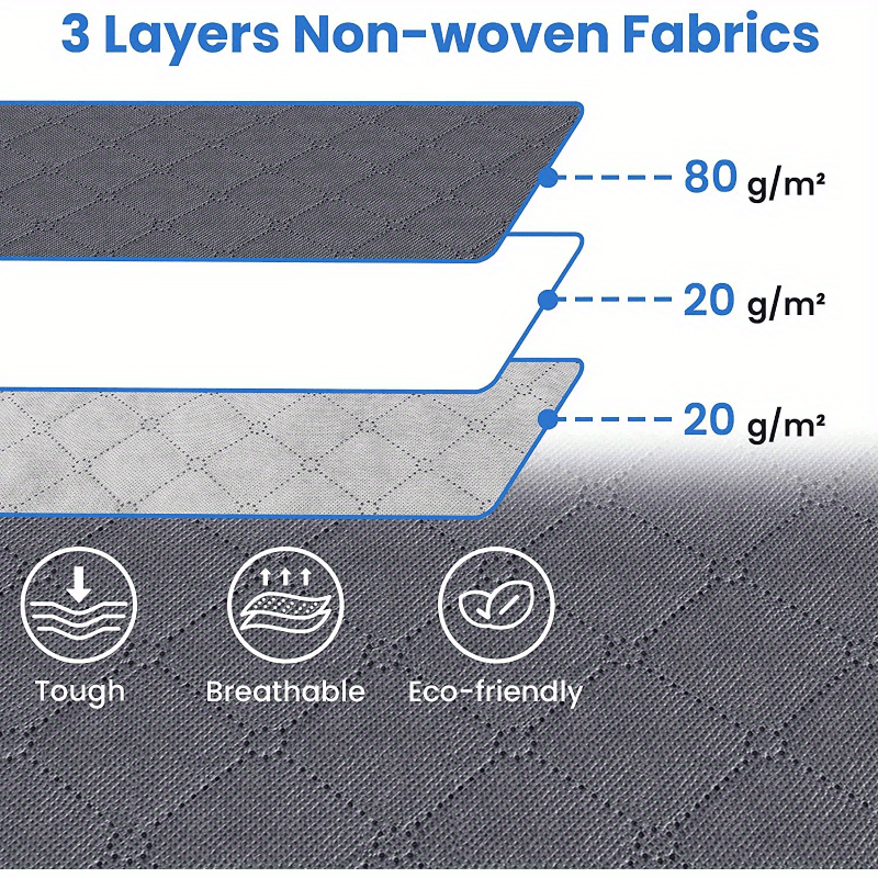 2pcs Foldable Large Capacity Storage Bags with Zipper for Clothes Quilt Blanket