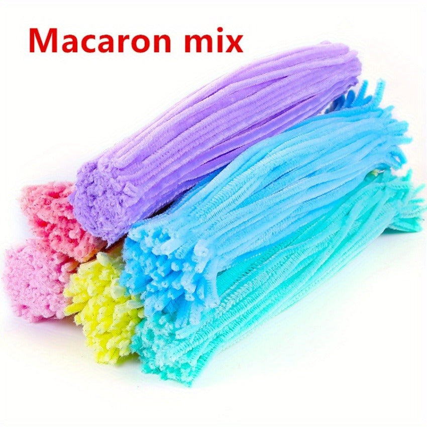 50pcs Colorful Twister Rods for DIY Hair Hoop Bouquet Stick