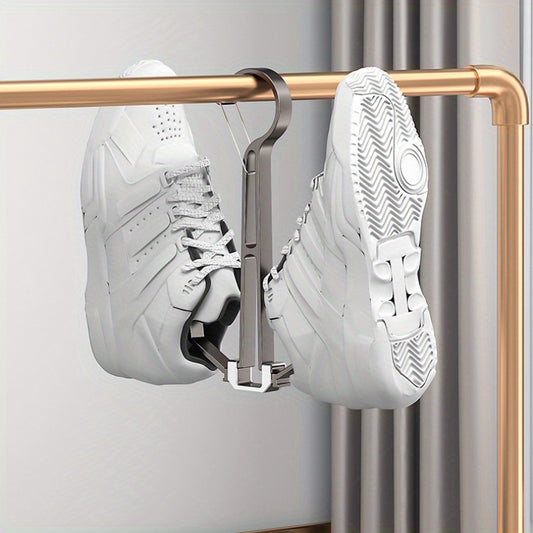 Balcony Shoe Drying Rack Household Storage Organizer