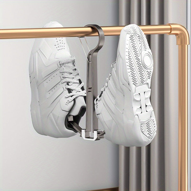 Windproof Shoe Drying Rack Balcony Shoe Drying Rack
