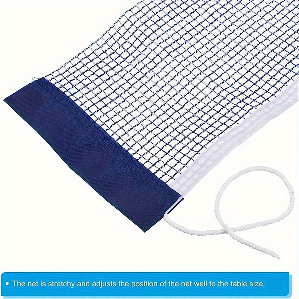 PE Table Tennis Net Replacement Training Equipment Indoor Outdoor