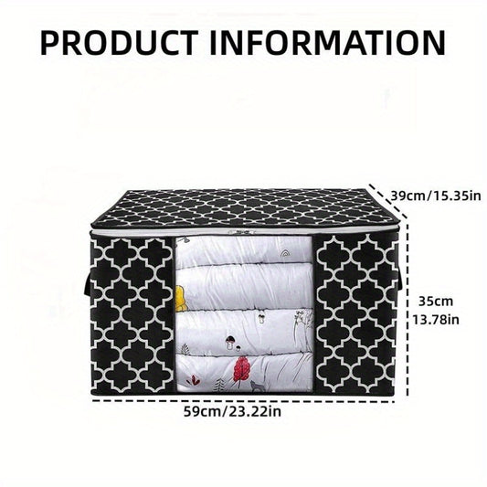 Large Capacity Storage Bag With Handles Dustproof Clothes Storage Bag