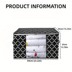 Large Capacity Storage Bag With Handles Dustproof Clothes Storage Bag