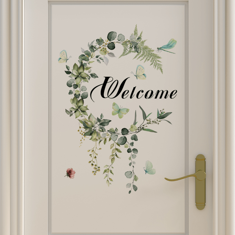 Removable Welcome Letter Decoration Stickers