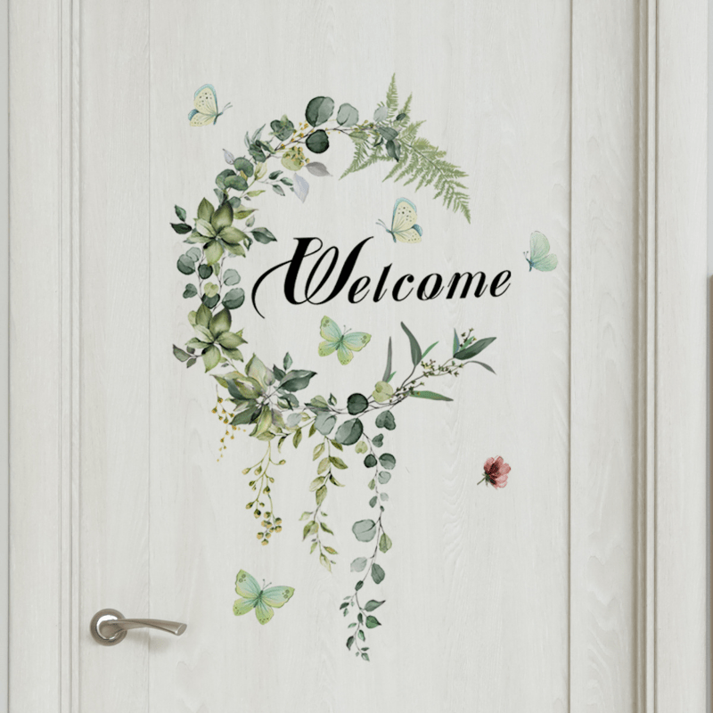 Removable Welcome Letter Decoration Stickers