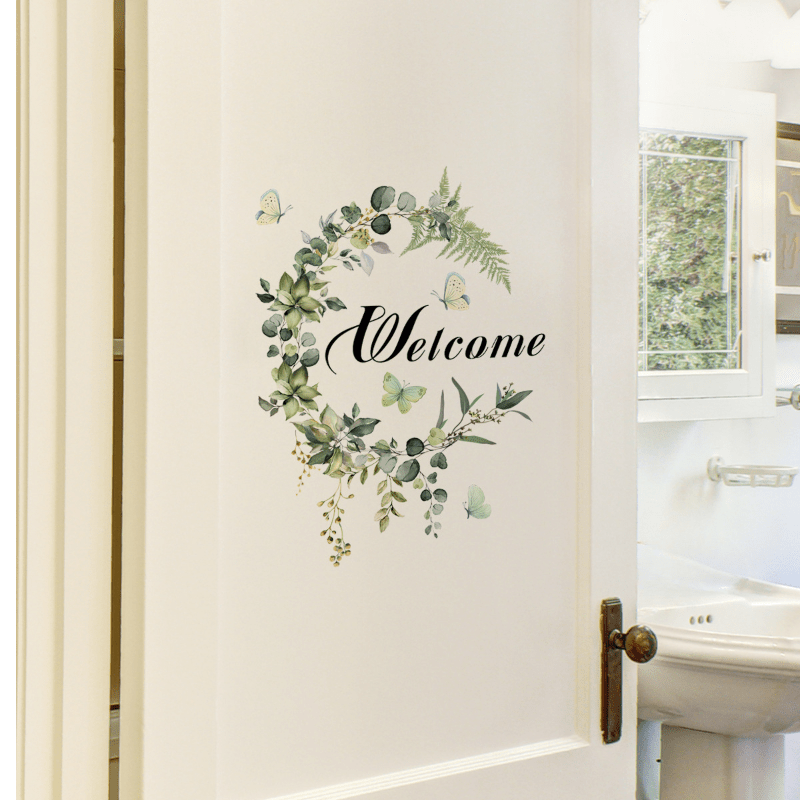Removable Welcome Letter Decoration Stickers