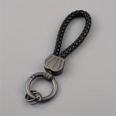 PU Leather Rope Keychain Keyring Pendant Key Ring For Men Women