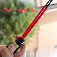 6pcs Tent Elastic Rope Bungee Cord Hooks for Camping Boats Luggage