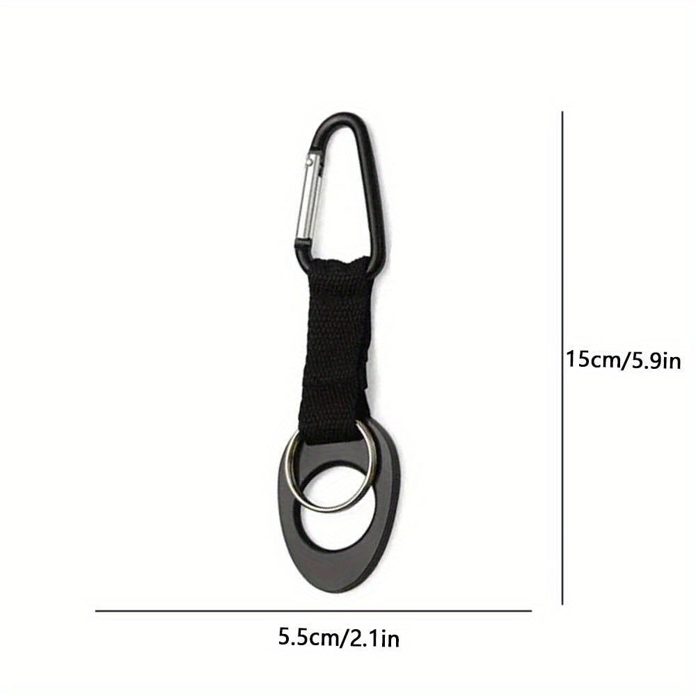 Aluminum Water Bottle Buckle Keychain Cup Holder Hook for Camping Hiking