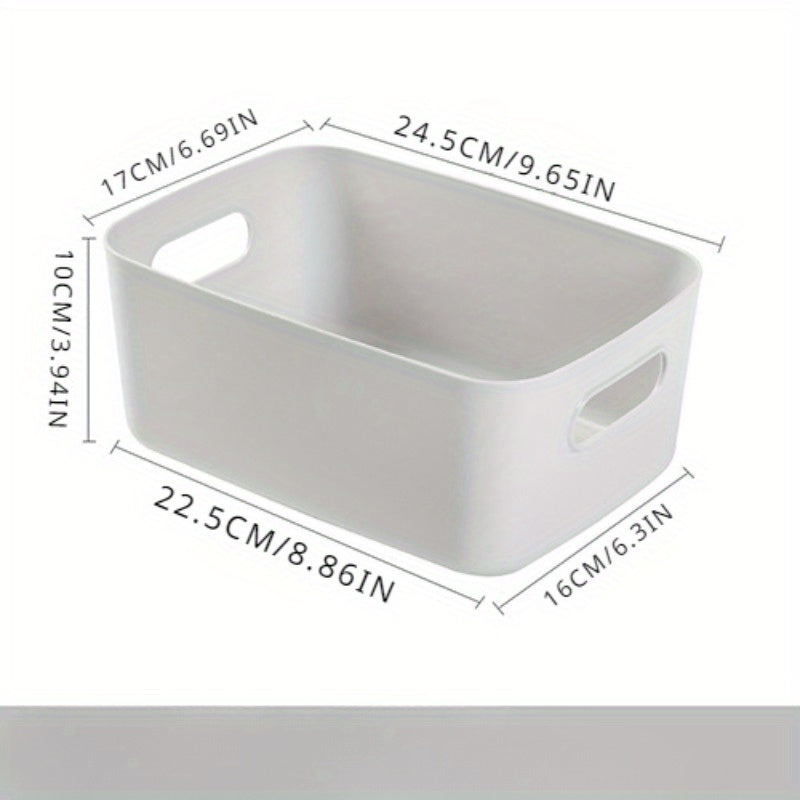 Plastic Storage Box Desktop Storage Basket Kitchen Storage Box