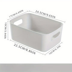 Plastic Storage Box Desktop Storage Basket Kitchen Storage Box