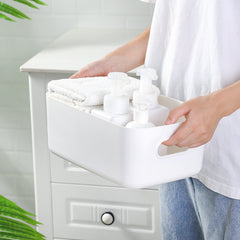 Plastic Storage Box Desktop Storage Basket Kitchen Storage Box