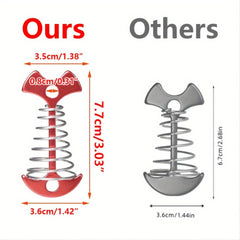 3pcs Lengthened Deck Anchor Pegs & Spring Buckle for Tent