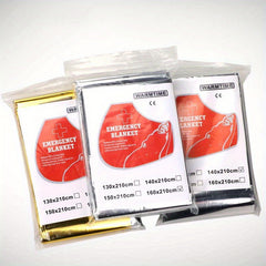 6pcs Outdoor Survival Insulation Blanket First Aid Blanket