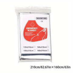 6pcs Outdoor Survival Insulation Blanket First Aid Blanket