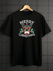 Men's Dog Pattern Shirt Short Sleeve Tee Top