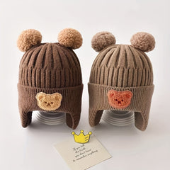 Unisex Winter Beanie Hat with Ear Flaps for Outdoor Activities