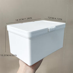 Flip Storage Box Tabletop Medicine Classification Snack Box