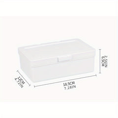 Flip Storage Box Tabletop Medicine Classification Snack Box
