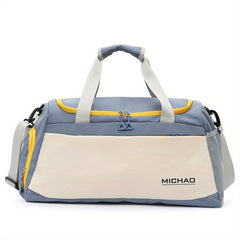 Large Capacity Fitness Tote Bag Waterproof Wet And Dry Separation Travel Bag