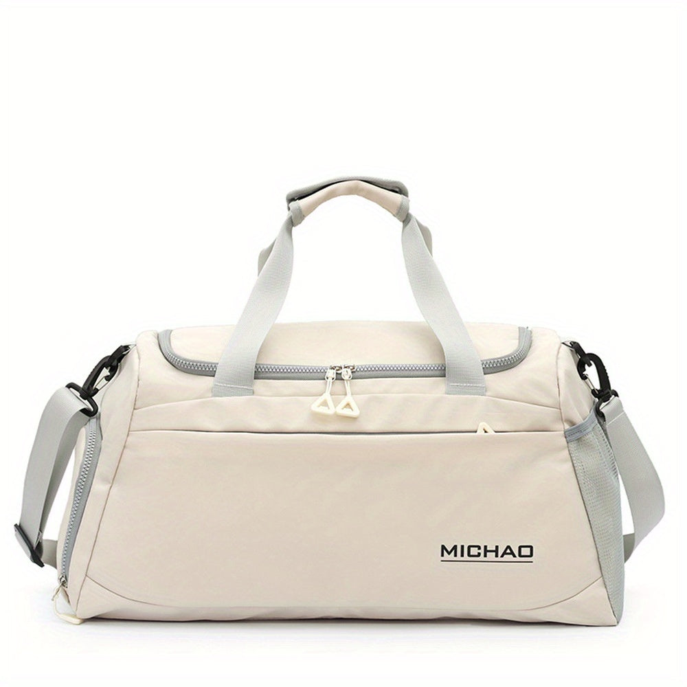 Large Capacity Fitness Tote Bag Waterproof Wet And Dry Separation Travel Bag