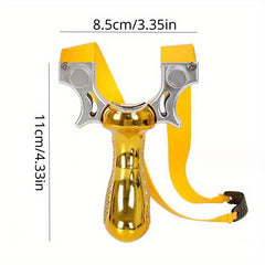 Fast Press Slingshot Toy Outdoor Play Rubber Band 300 Mud Beads