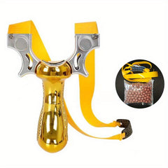 Fast Press Slingshot Toy Outdoor Play Rubber Band 300 Mud Beads