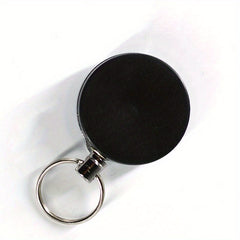 Outdoor Sports Keychain Anti-theft Fishing Supplies Telescopic Easy Pull Buckle