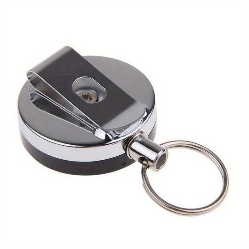 Outdoor Sports Keychain Anti-theft Fishing Supplies Telescopic Easy Pull Buckle
