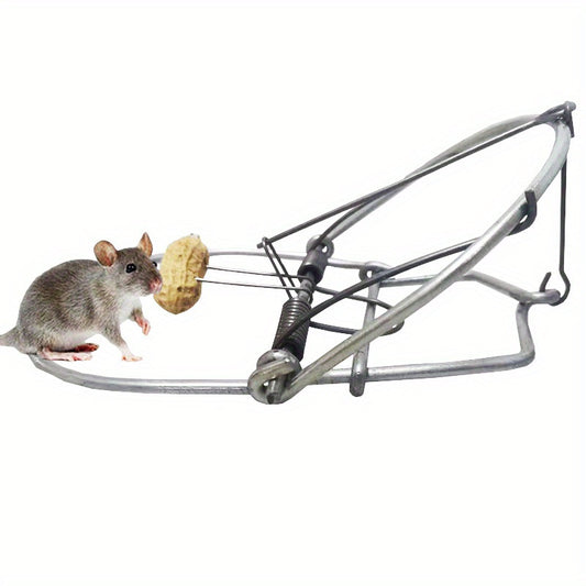 1pc Reusable Metal Mouse Trap Safe & Reliable Large Clip Rodent Trap