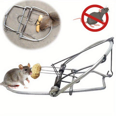 1pc Reusable Metal Mouse Trap Safe & Reliable Large Clip Rodent Trap