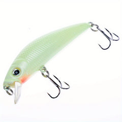 1pc 3D Luminous Minnow Bait Night Fishing Saltwater Tackle