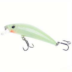 1pc 3D Luminous Minnow Bait Night Fishing Saltwater Tackle