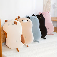 Soft Kitten Belly Pillow Skin Friendly Memory Foam Core Pillow