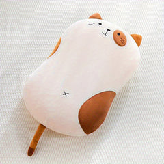Soft Kitten Belly Pillow Skin Friendly Memory Foam Core Pillow