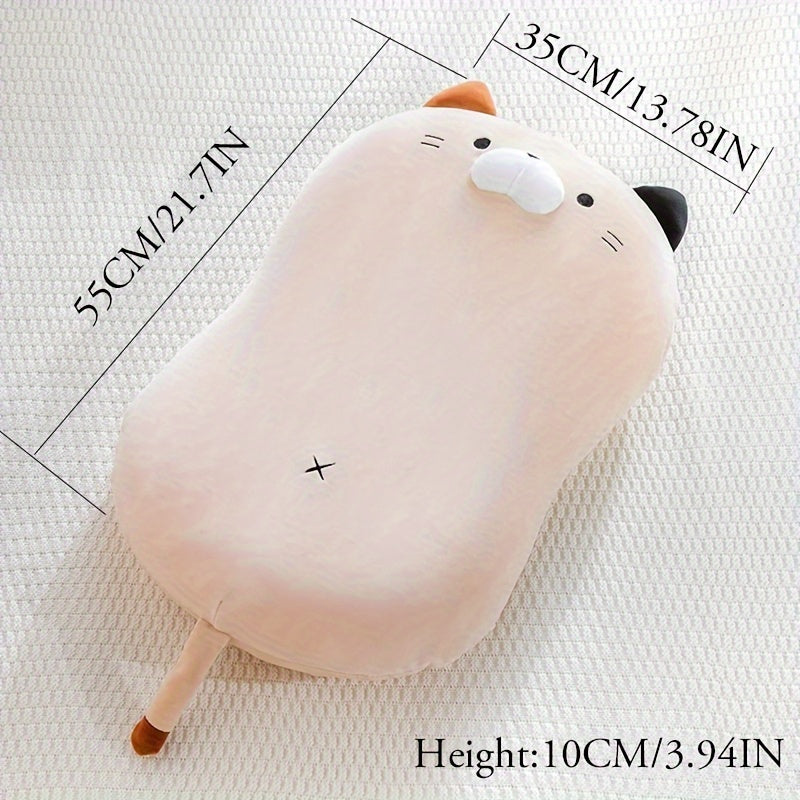 Soft Kitten Belly Pillow Skin Friendly Memory Foam Core Pillow