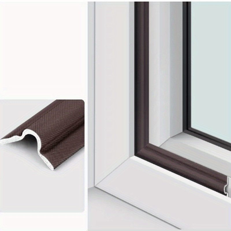 Self-Adhesive Weatherstrip for Doors & Windows Wind & Rain Resistant