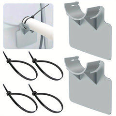 Swimming Pool Pipe Holder Tool Kit Plastic Pool Pipe Support Bracket
