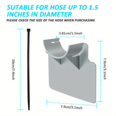 Swimming Pool Pipe Holder Tool Kit Plastic Pool Pipe Support Bracket
