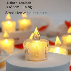 24pcs LED Tea Lights Candles Pumpkin Lights Wedding Christmas Decorations