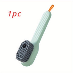 Multifunctional Liquid Added Shoe Brush Soft Fur Clothing Cleaning