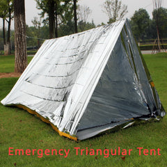 Silver Quick Set Up Relief First Aid Tent Shelter Survival