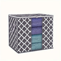 Bedding Storage Bag Non-woven Fabric Durable Handle Closet Organizer Blankets