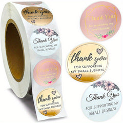 Happy Birthday Heart Sticker Labels