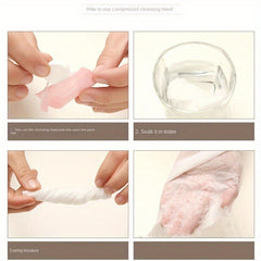 50pcs Portable Compressed Towels for Outdoor Camping & Travel