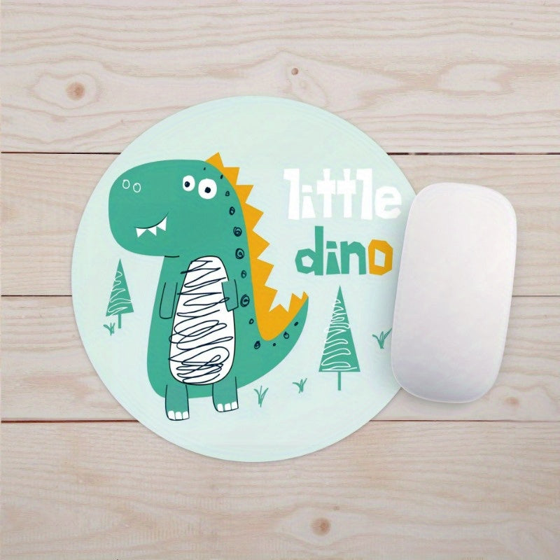 Cartoon Small Round Mouse Pad Creative Desk Mat