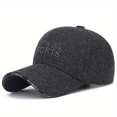 Winter Warm Baseball Cap For Middle Aged And Elderly Men