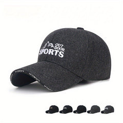 Winter Warm Baseball Cap For Middle Aged And Elderly Men