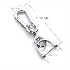 Horseshoe Buckle Keychain Metal Key Chain Pendant