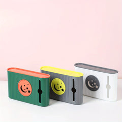 Kitchen Garbage Bag Storage Box Wall Mounted Rack